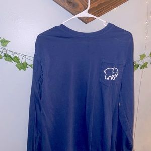 ivory ella navy blue long sleeve